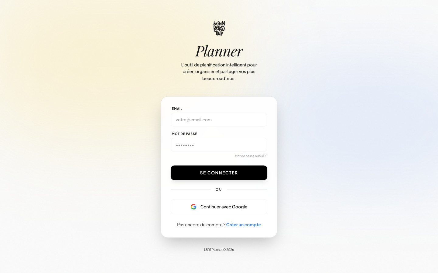 LBRT Planner