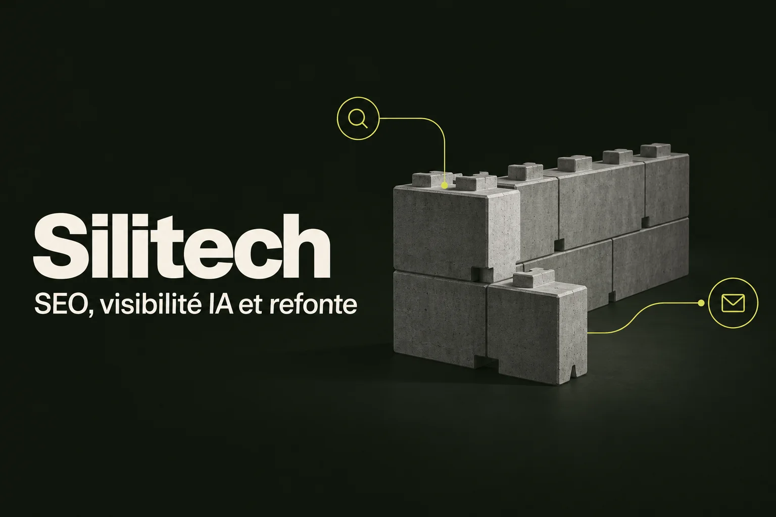 Illustration du projet Silitech : blocs béton modulaires, recherche et demande de devis